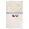Manta Flor Azul Personalizable