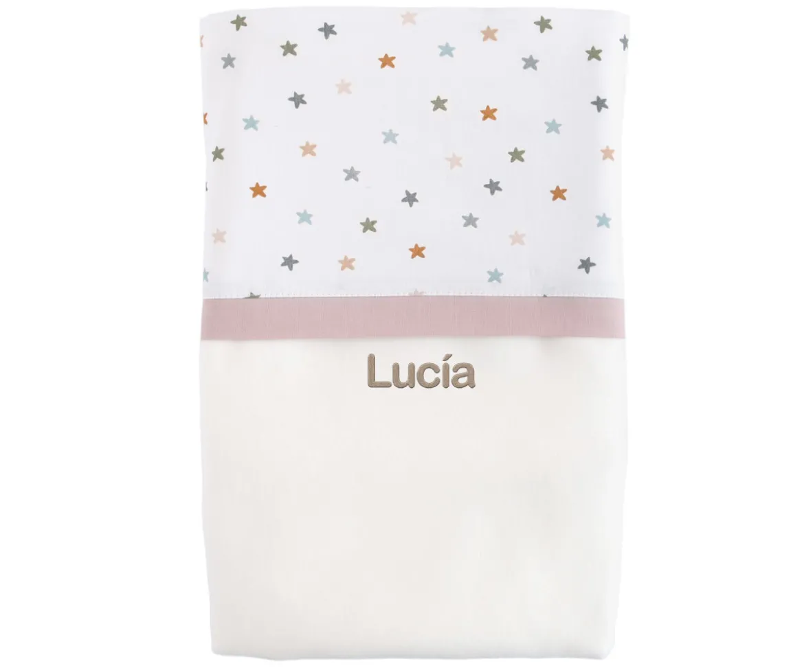Manta Little Stars Pink Personalizable