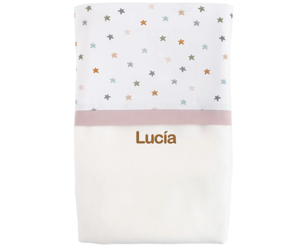 Manta Little Stars Pink Personalizable