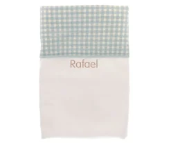 Manta Vichy Verde Personalizable