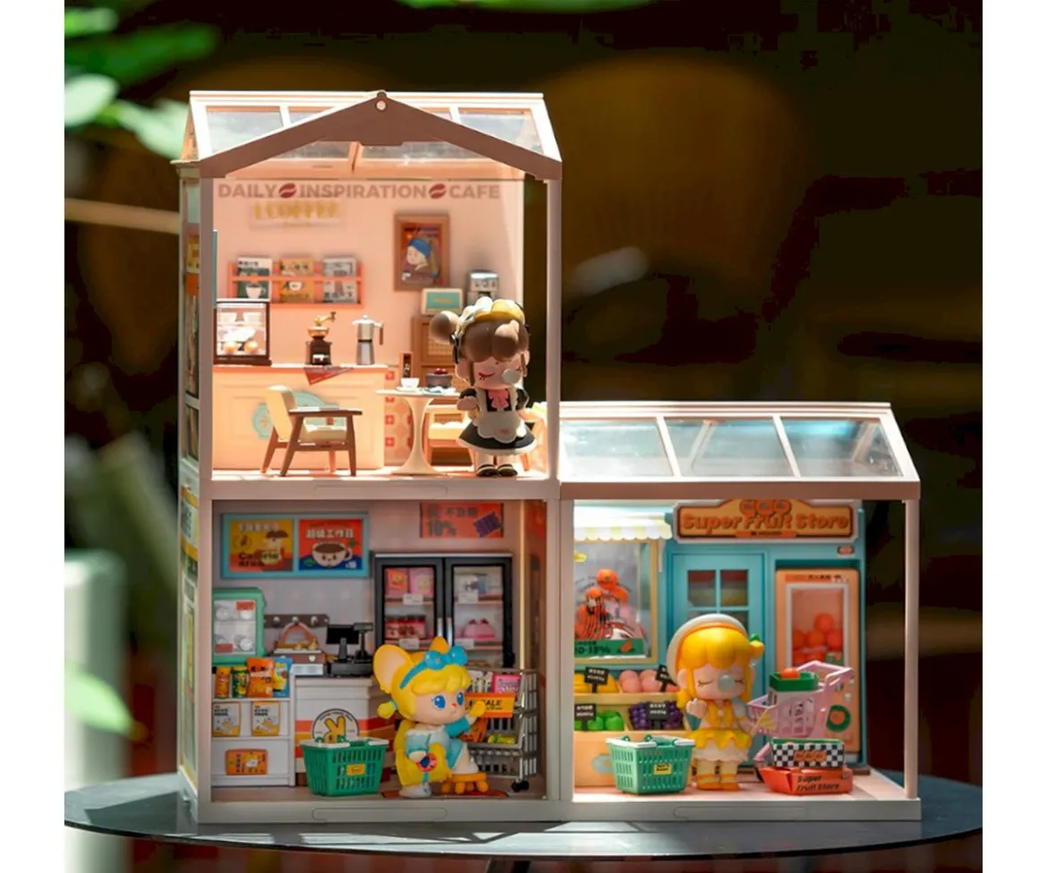 Maqueta a Escala Tienda Suministro de Energía