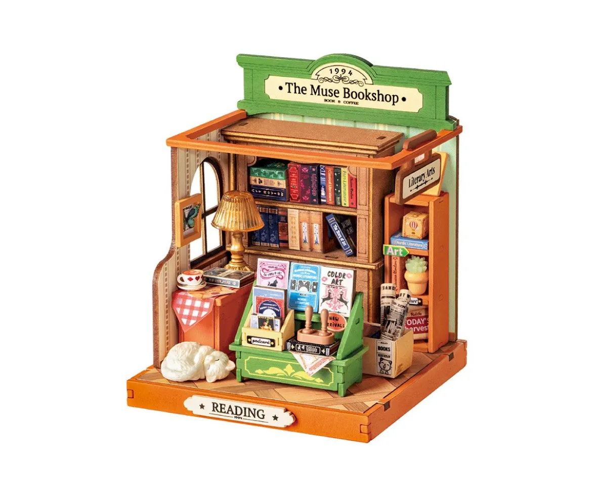 Maqueta en Miniatura The Muse Bookshop