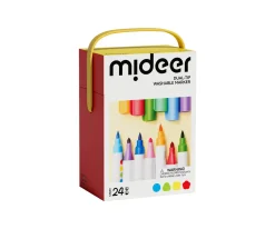 Marcadores Acríclicos con Doble Punta - 24 Colores