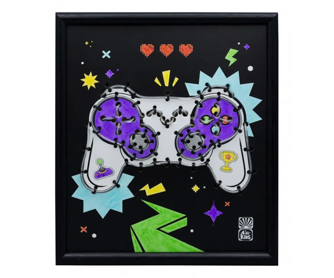 Marco Decorativo Neon Gamepad