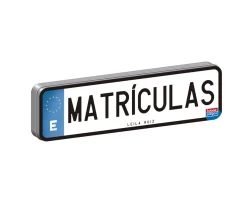 Matrículas: Juego Educativo de Letras y Números