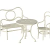 Mesa de Café y Silla Off White