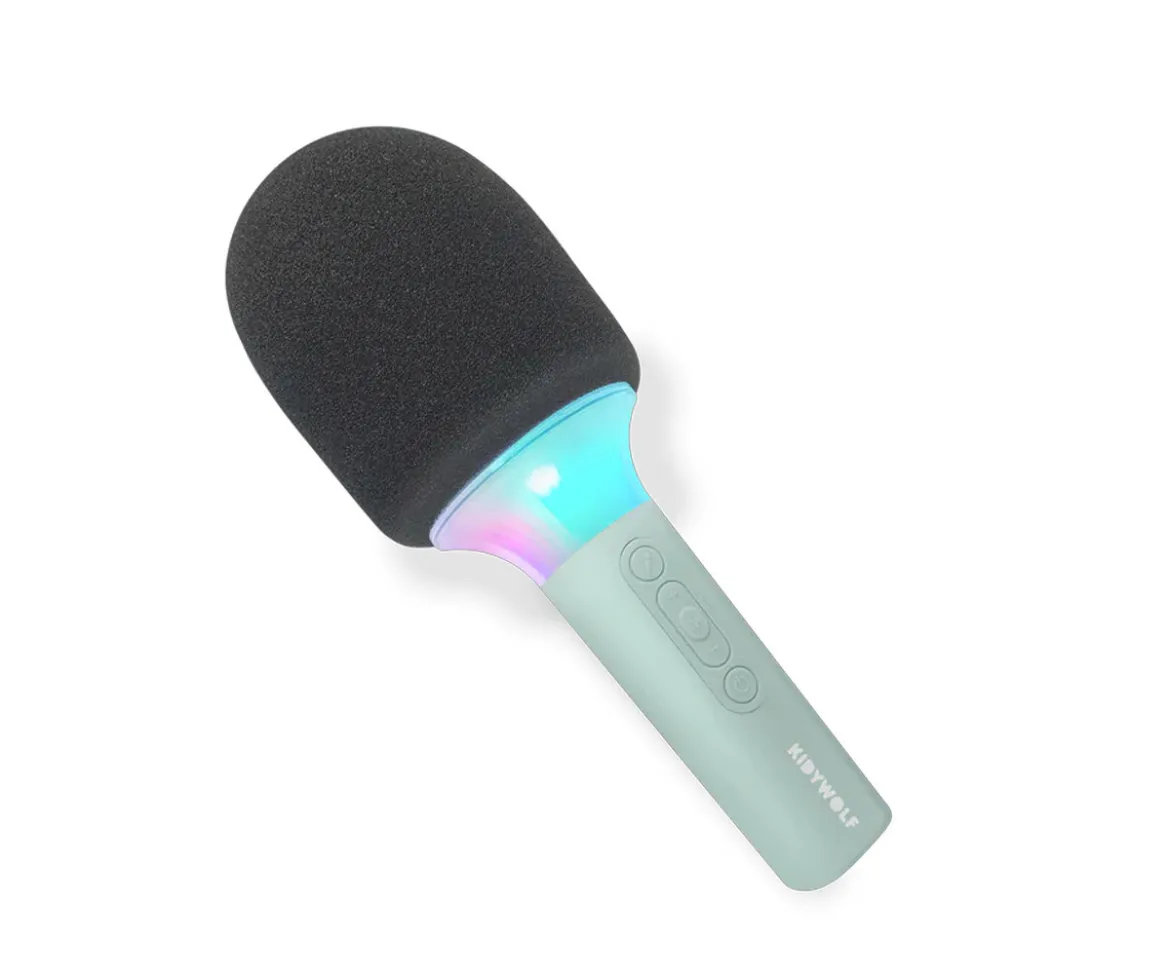 Micrófono Inalámbrico Karaoke Verde Kidymic
