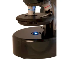 Microscopio Levenhuk LabZZ M101 Gris + Libro Educativo