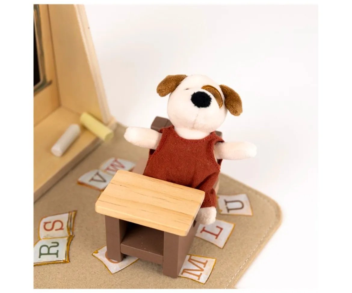 Mini Escuela de Madera Mini Friends