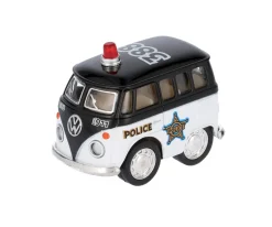 Mini Furgoneta Policia Negra