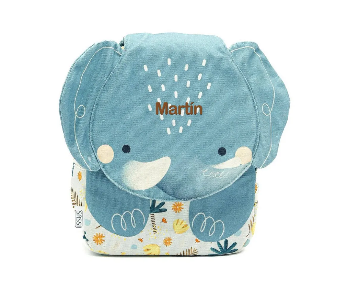 Mini Mochila Elefante Personalizable