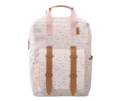 Mini Mochila Flores Personalizable