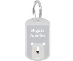Mini Mochila Mr. Polar Bear con Llavero Personalizado