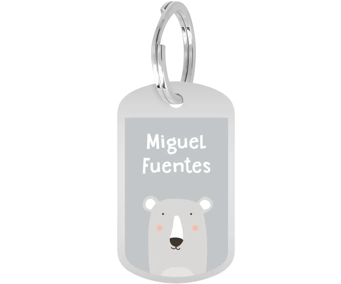 Mini Mochila Mr. Polar Bear con Llavero Personalizado