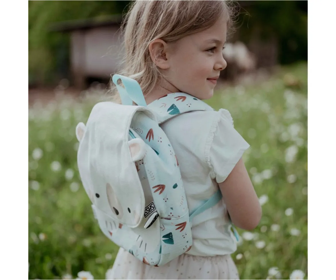 Mini Mochila Oso Polar Personalizable