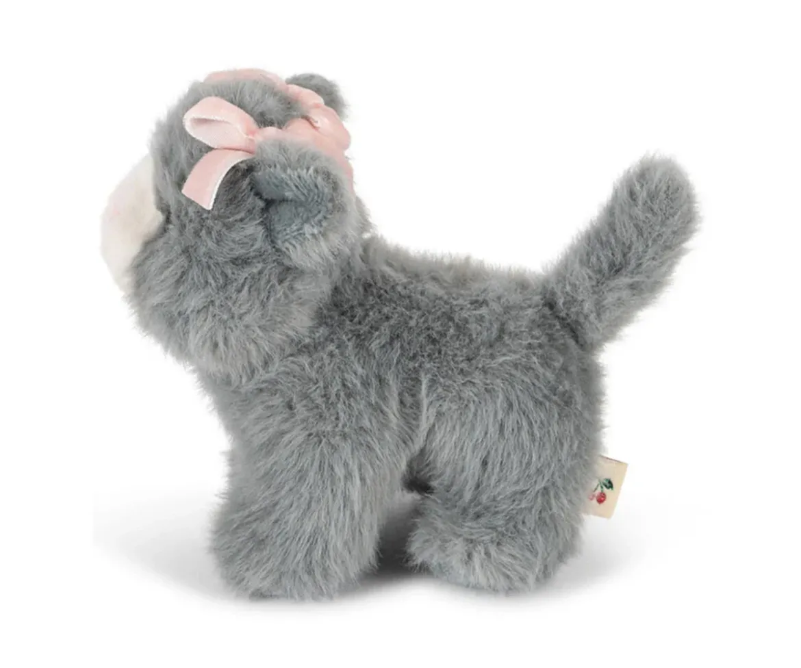 Mini Peluche Baby Animals Grey Cat