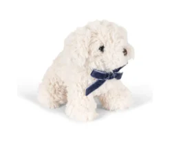 Mini Peluche Baby Animals White Dog