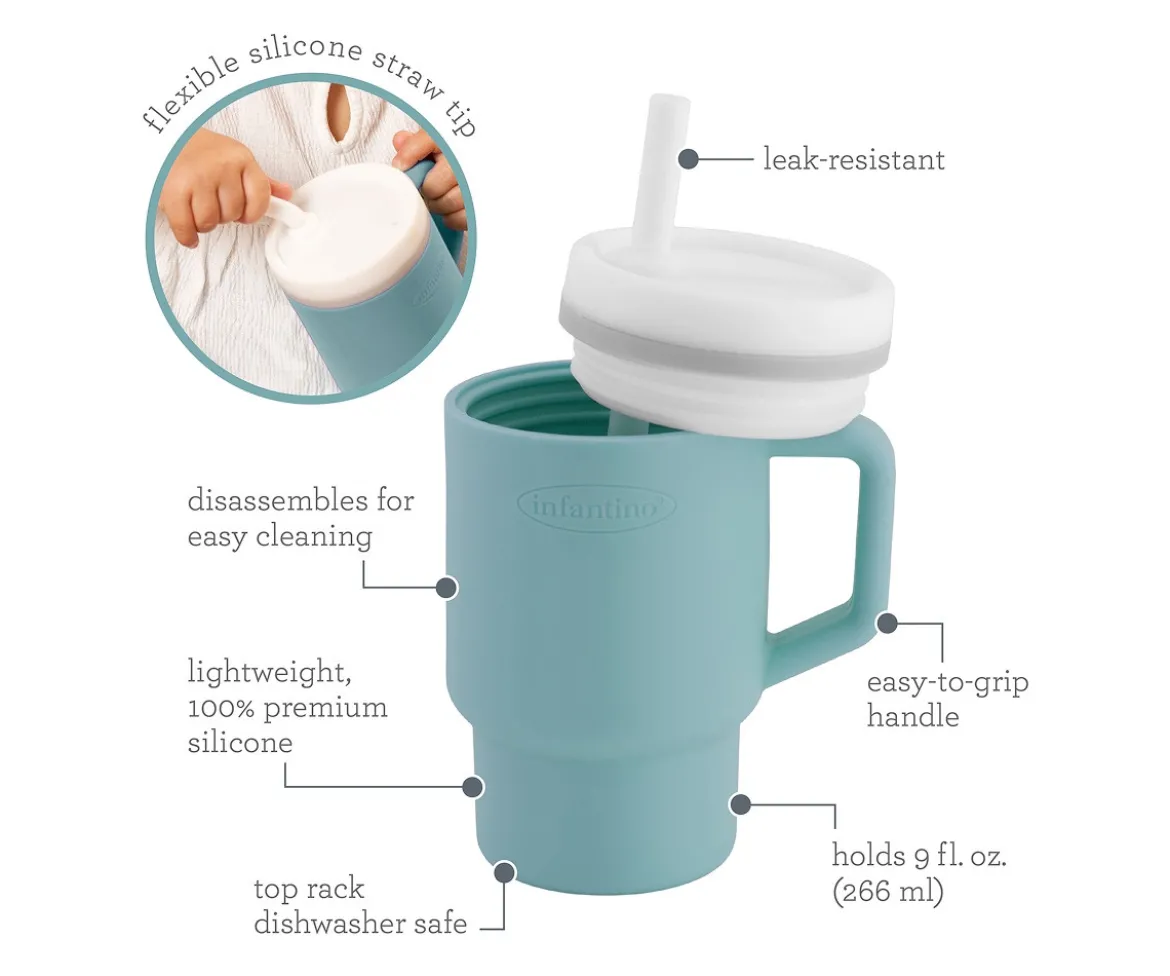 Mi Primera Taza Azul Pastel 266ml