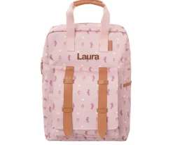 Mochila Colegio Caballito de Mar Personalizable