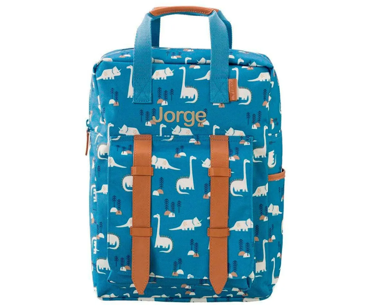 Mochila Colegio Dinosaurio Personalizable