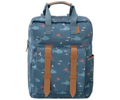 Mochila Colegio Fresk Grande Shark Personalizable