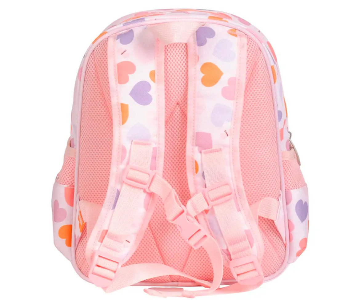 Mochila con Bolsillo Térmico Corazones
