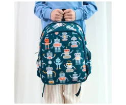 Mochila con Bolsillo Térmico Robots