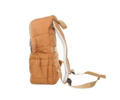 Mochila con Cambiador Plumini para Bebés Ocre