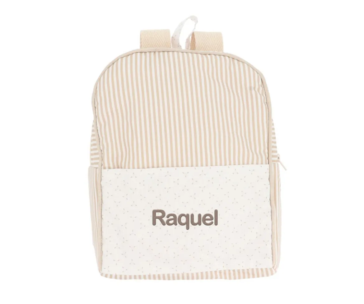 Mochila Dorset Beige Personalizable