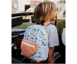 Mochila Escolar Blue Island Personalizable