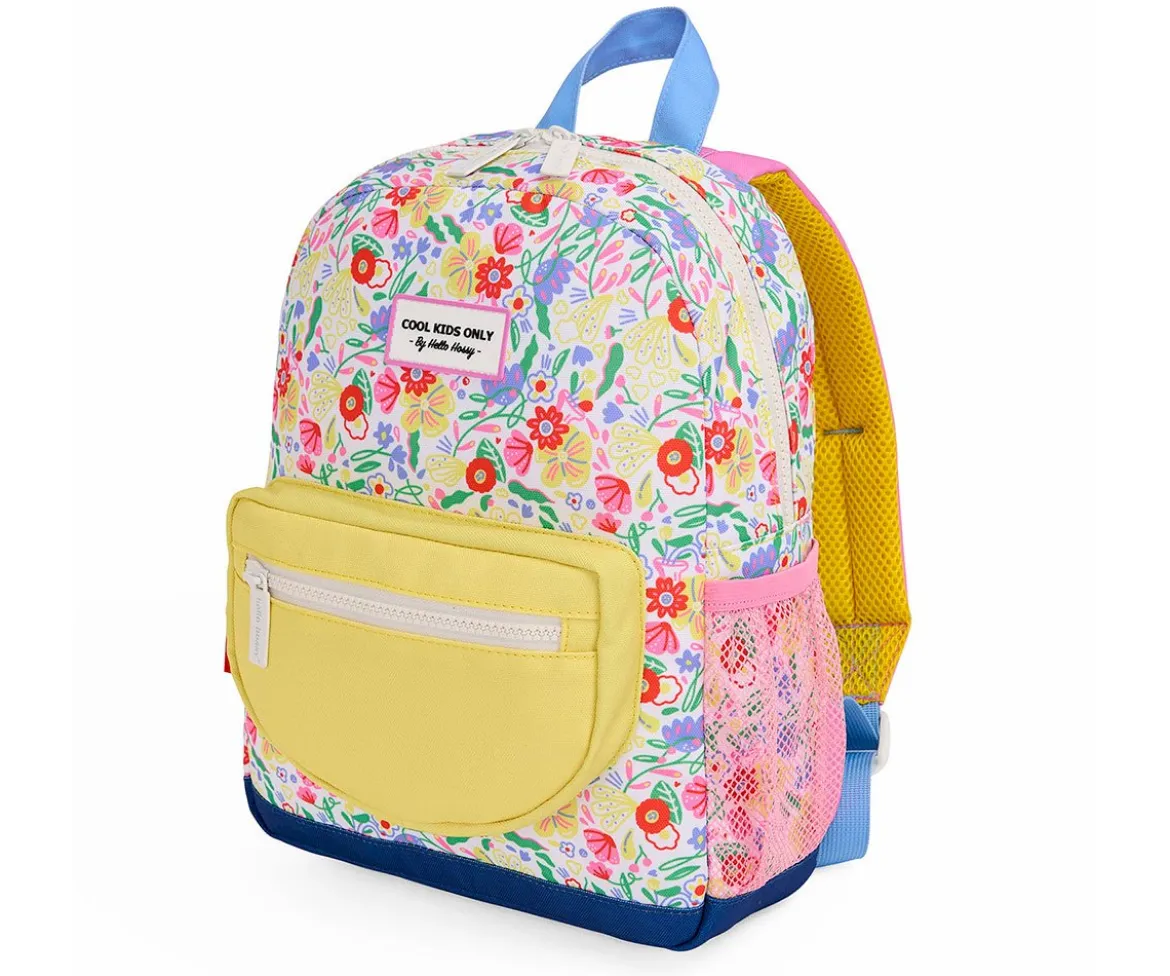 Mochila Escolar Garden Party Personalizable