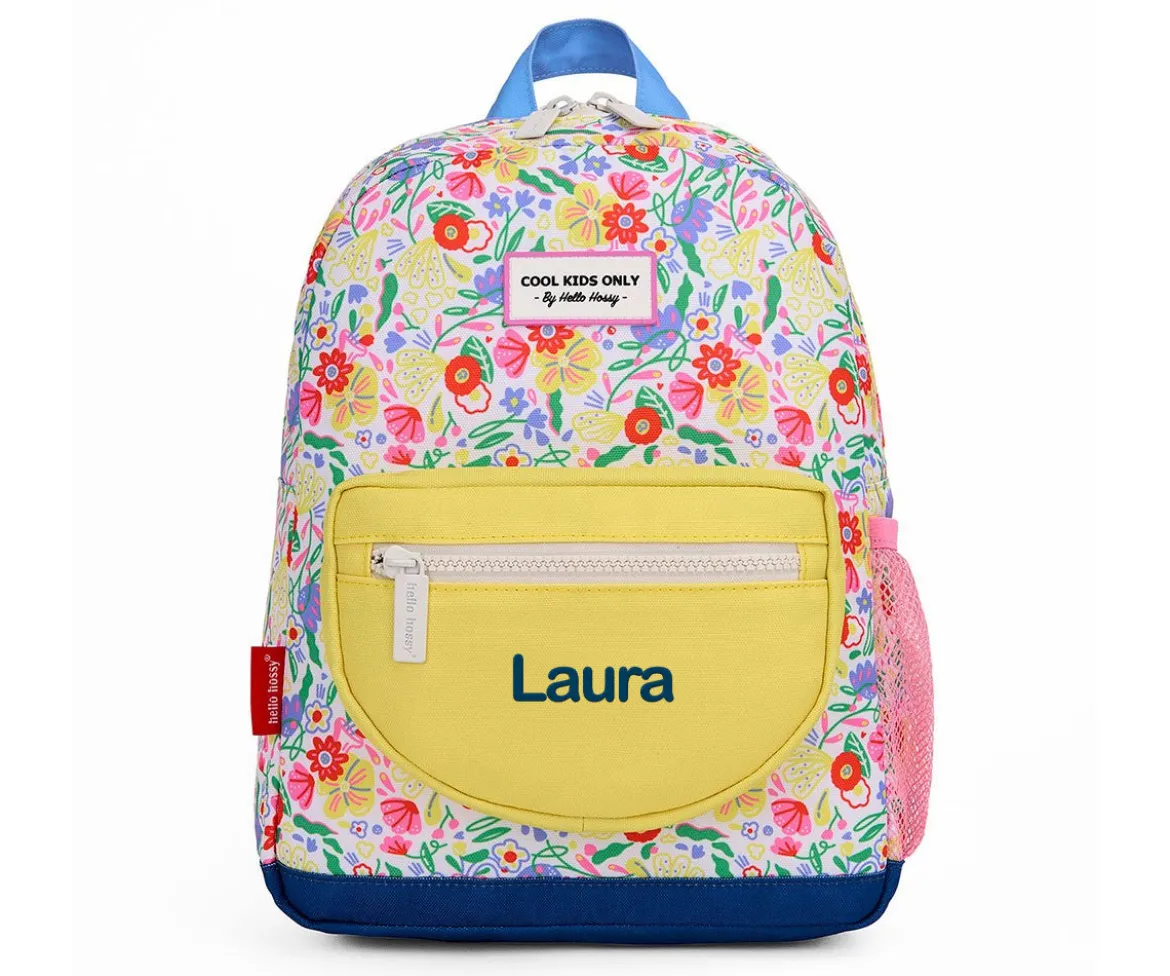Mochila Escolar Garden Party Personalizable