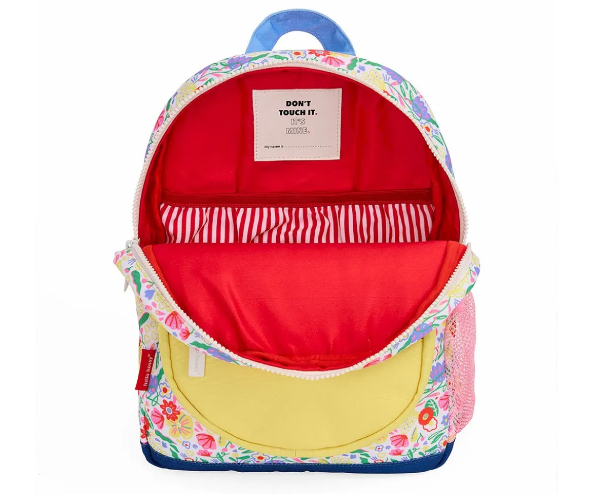 Mochila Escolar Garden Party Personalizable