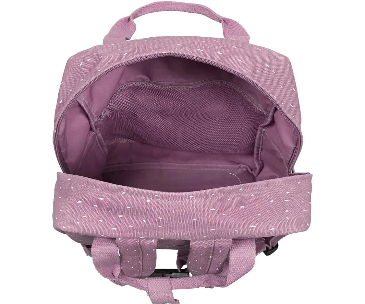 Mochila Escolar Grande Mrs. Peacock Personalizable