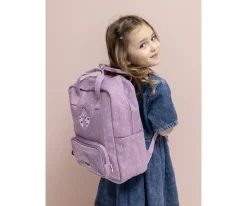 Mochila Escolar Grande Mrs. Peacock Personalizable