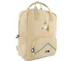 Mochila Escolar Grande Mrs. Unicorn con Llavero Personalizado