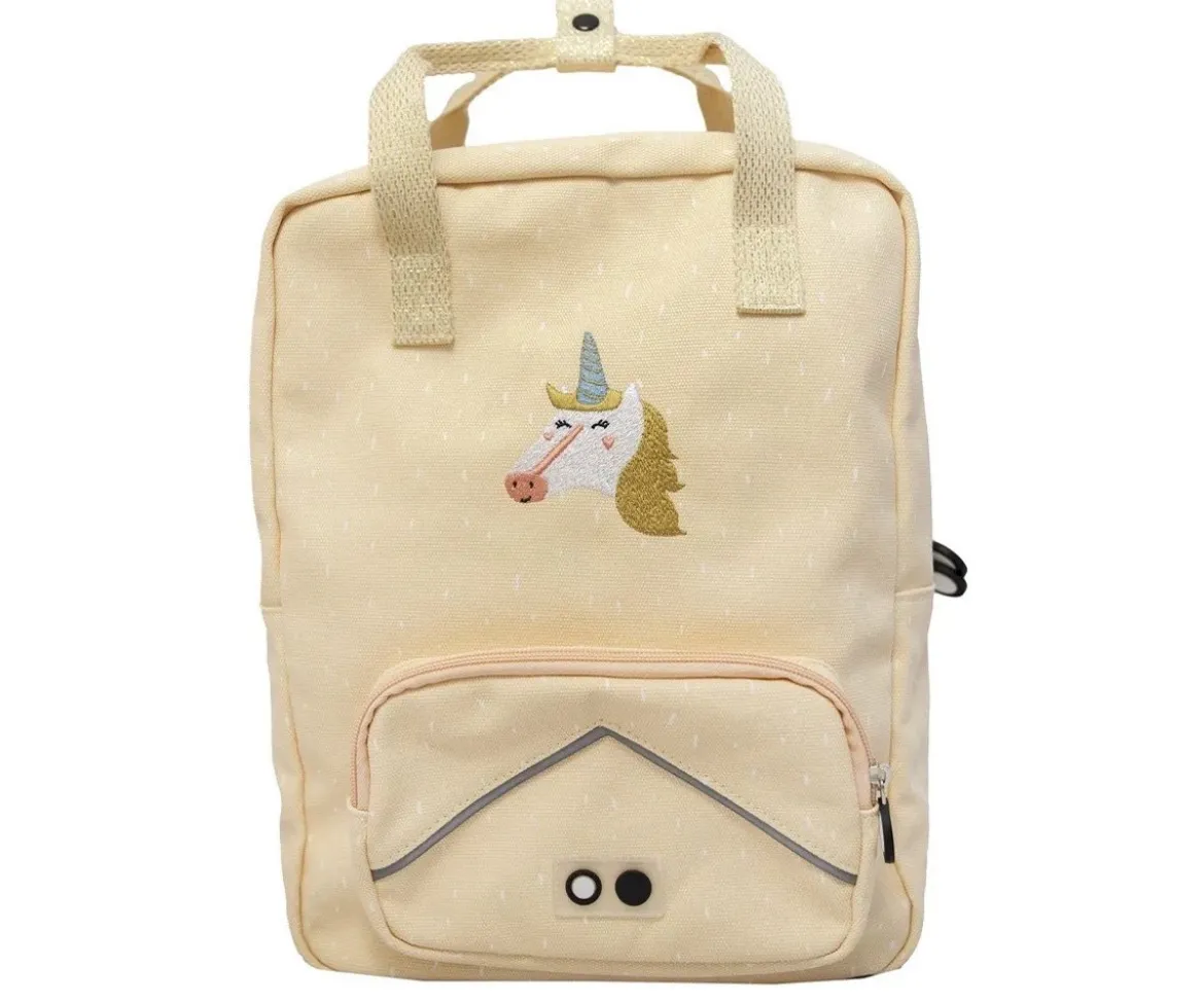 Mochila Escolar Grande Mrs. Unicorn con Llavero Personalizado