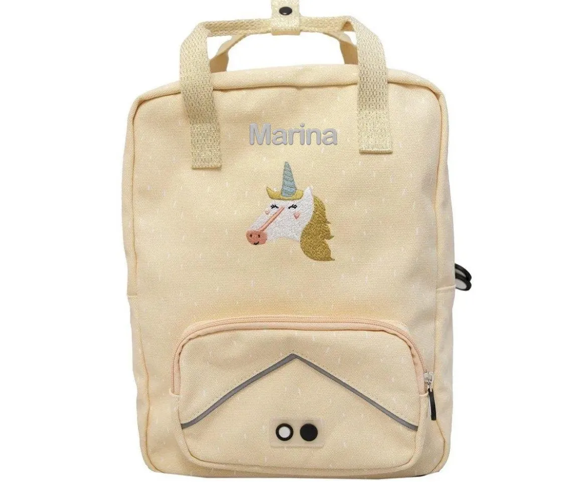 Mochila Escolar Grande Mrs. Unicorn con Llavero Personalizado