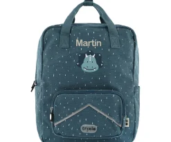 Mochila Escolar Grande Mr. Triceratops Personalizable