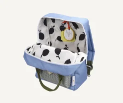 Mochila Escolar Mediana Personalizable Envelope Cloud Blue