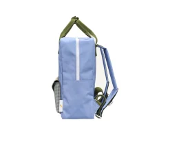 Mochila Escolar Mediana Personalizable Envelope Cloud Blue