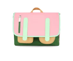 Mochila Escolar Mini Solapa Bubblegum