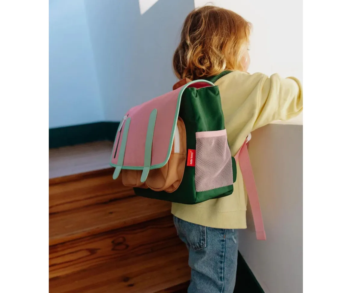 Mochila Escolar Mini Solapa Bubblegum