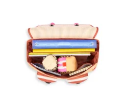 Mochila Escolar Mini Solapa Léopard