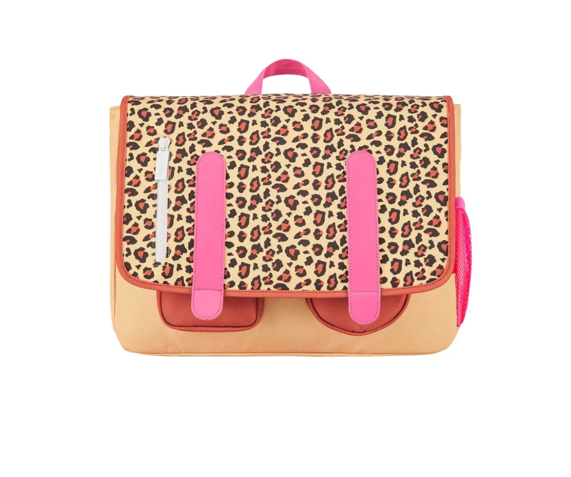 Mochila Escolar Mini Solapa Léopard