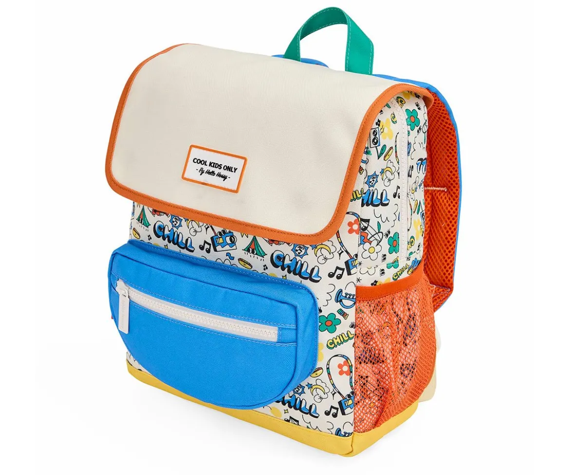 Mochila Escolar Solapa Chill Personalizable
