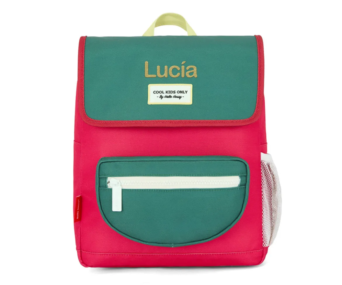 Mochila Escolar Solapa Mini Pastèque Personalizable