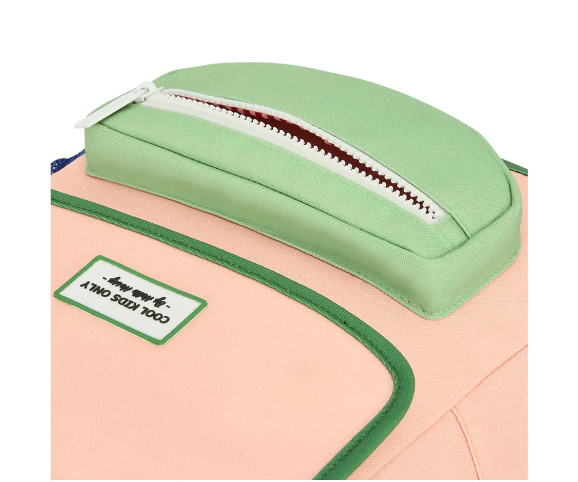 Mochila Escolar Solapa Mini Smoothie Personalizable