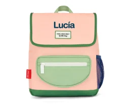 Mochila Escolar Solapa Mini Smoothie Personalizable