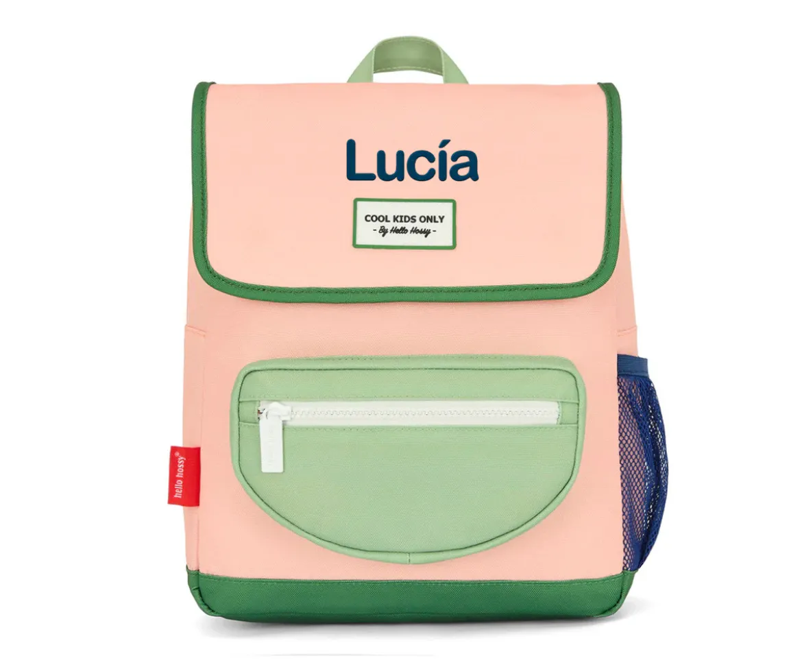 Mochila Escolar Solapa Mini Smoothie Personalizable